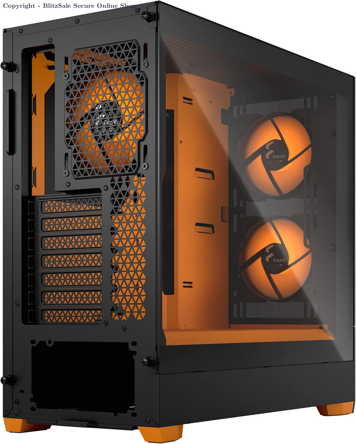 Pop Air RGB Orange Core Tempered Glass Clear Tint