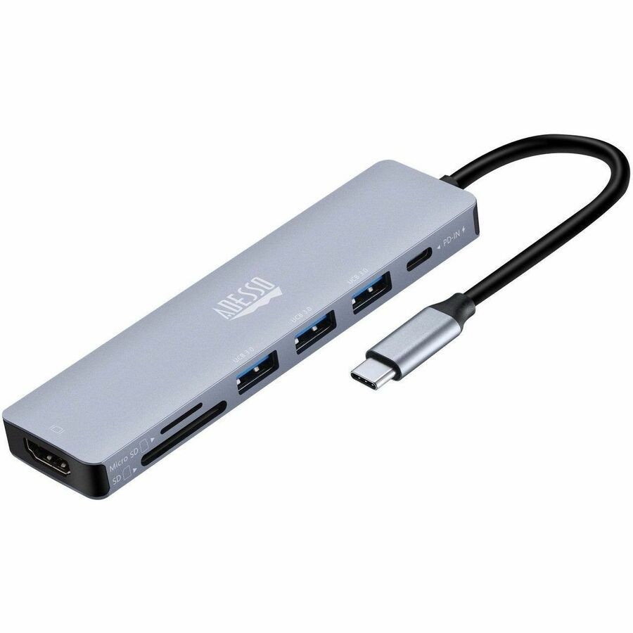 Adesso AUH-4025 7 In 1 USB-C Docking Station