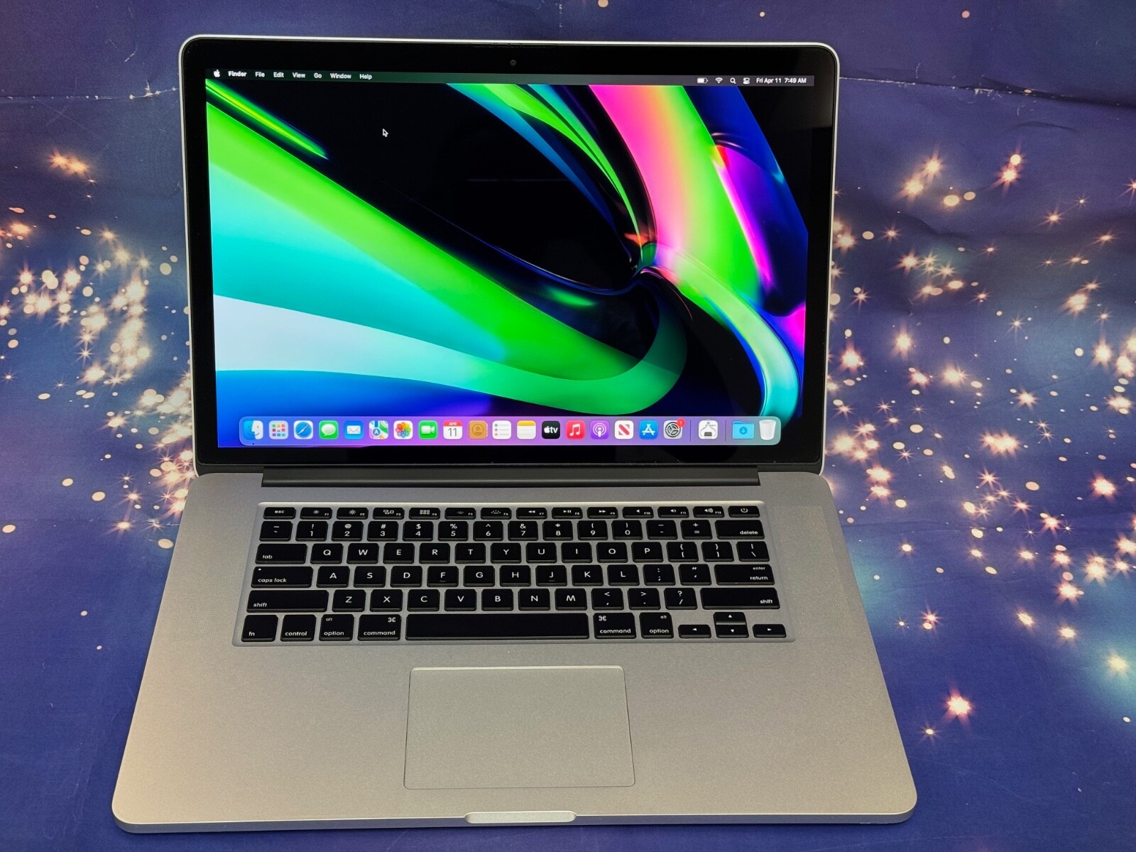APPLE MACBOOK PRO 15" RETINA Laptop | i7  16GB RAM + 256GB SSD | Os Big Sur