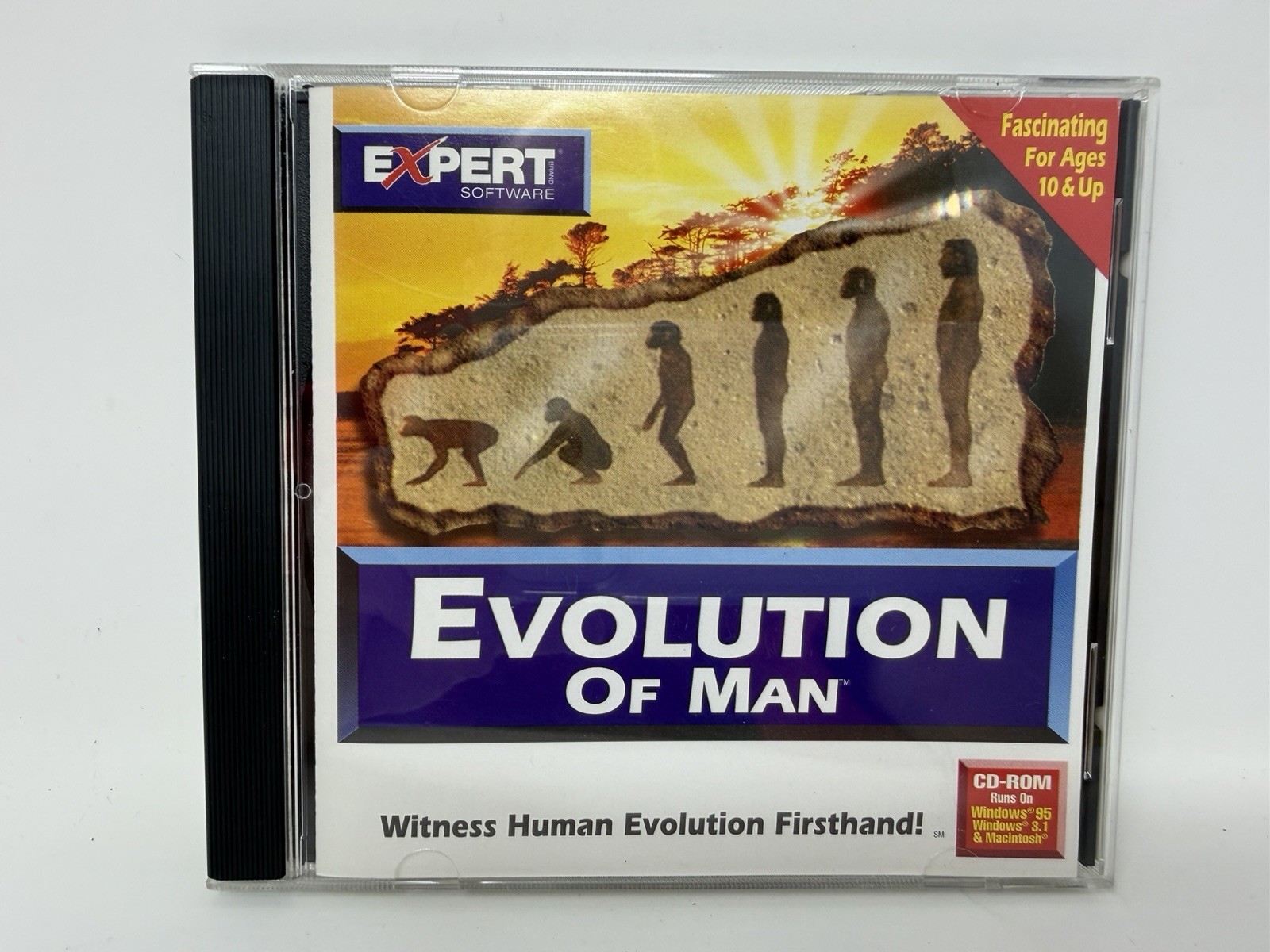 Evolution Of Man Expert Software CD-ROM Windows 95 - MINT Disc