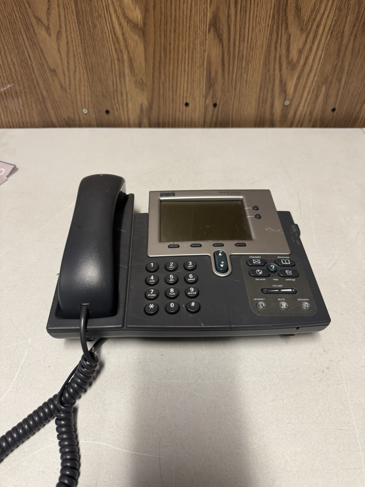 Cisco IP Phone 7940G VoIP Business Office Phone PoE Tested