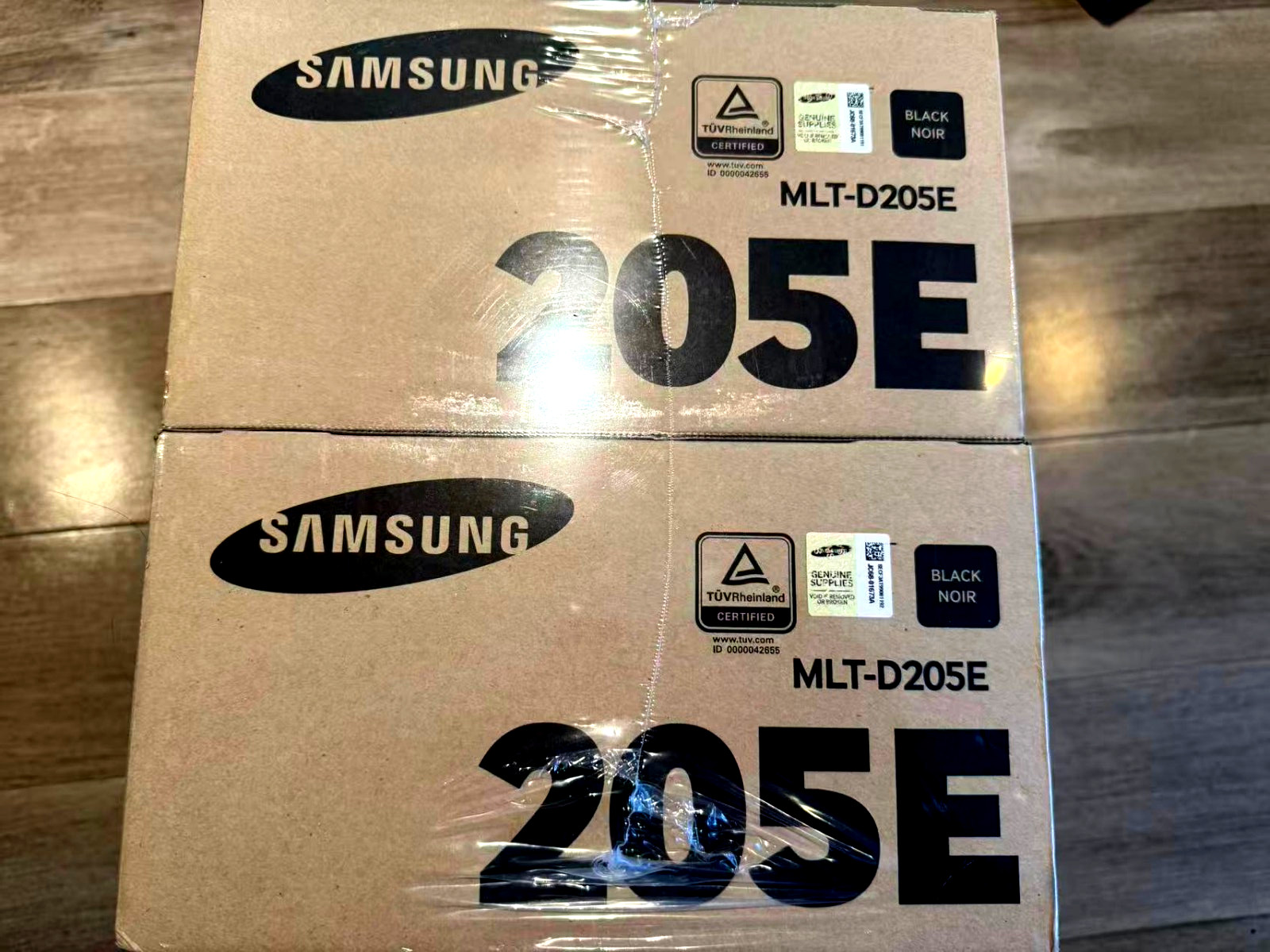 Lot Of 2 Toner SAMSUNG 205E MLT-D205E BLACK (2 Individual Box)