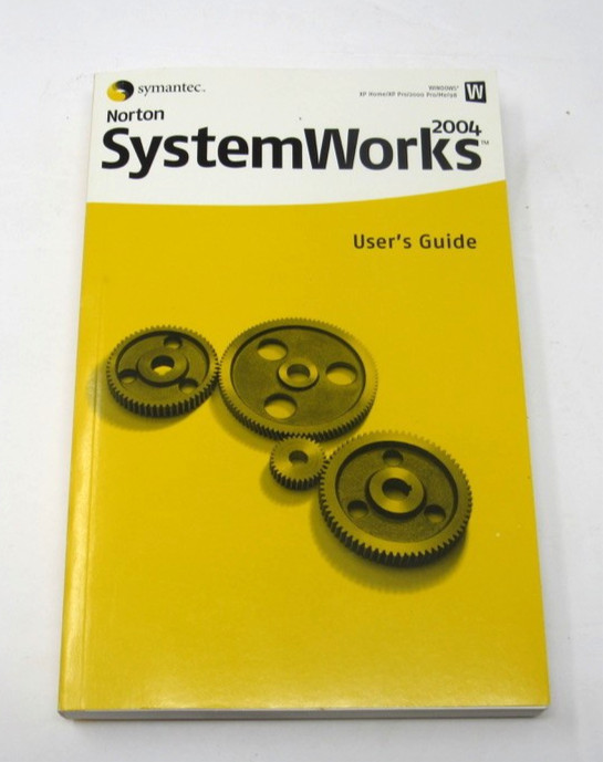 2004 Symantec Norton SystemWorks User's Guide ORIGINAL EXCELLENT COND