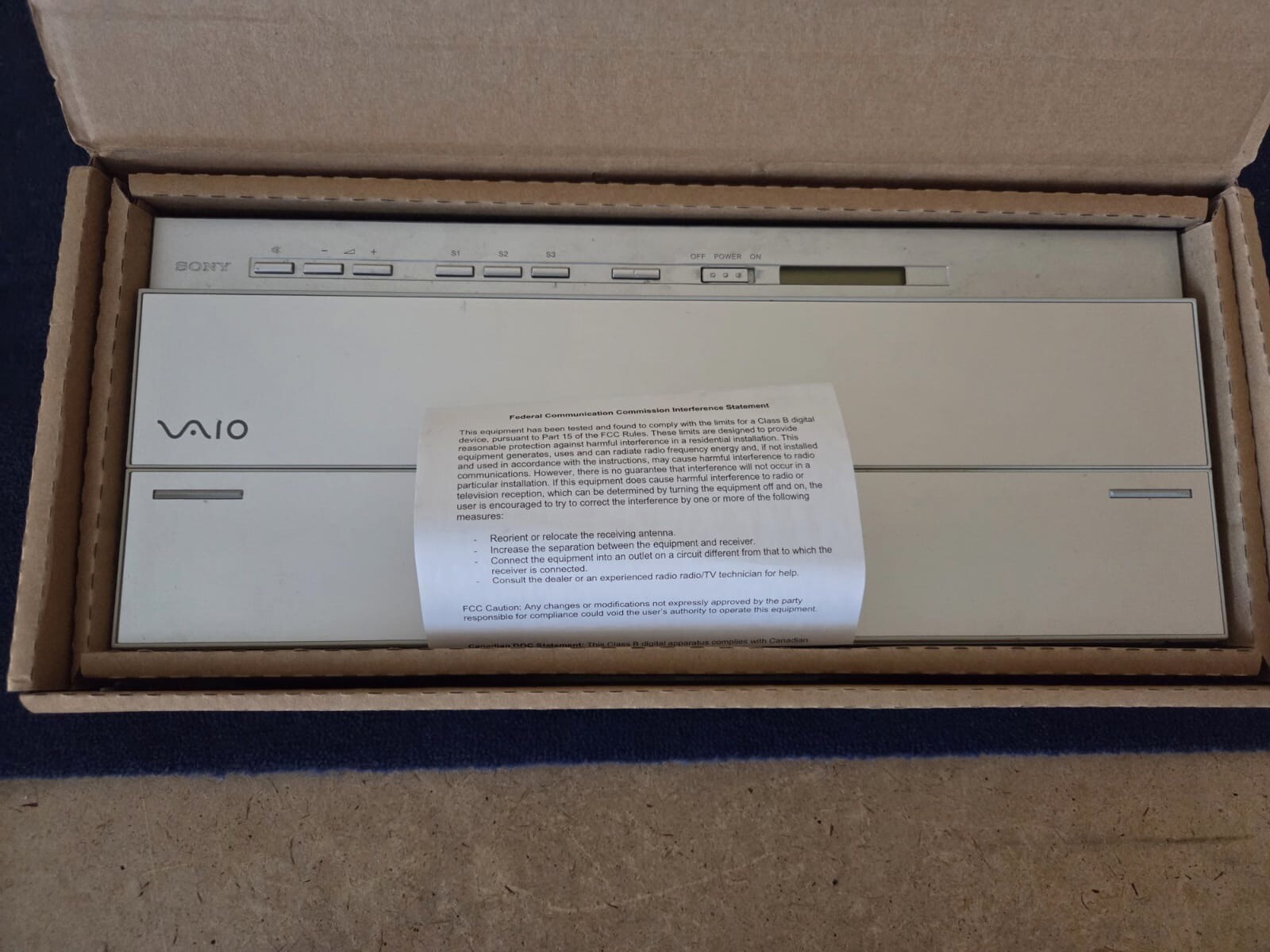 SONY VAIO VGP-WKB5US LT Series Wireless Keyboard (Keyboard Only)
