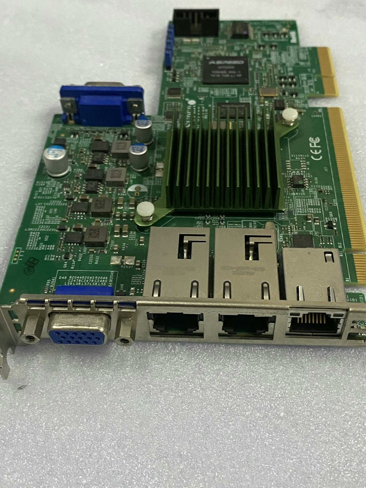 Supermicro AOM- X10QBI-A Original Server I/O Management Adapter Card.