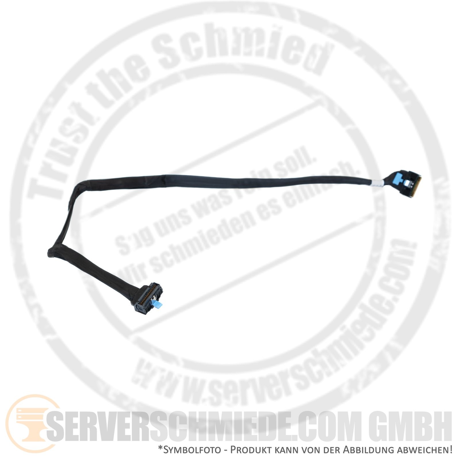 Dell 55cm SAS cable SFF-8654 BP_DST_PB1 to MB_SL4 R7615 08V852