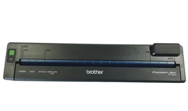 Brother PJ-673 Mobile Printer Black Wireless Portable Very Good