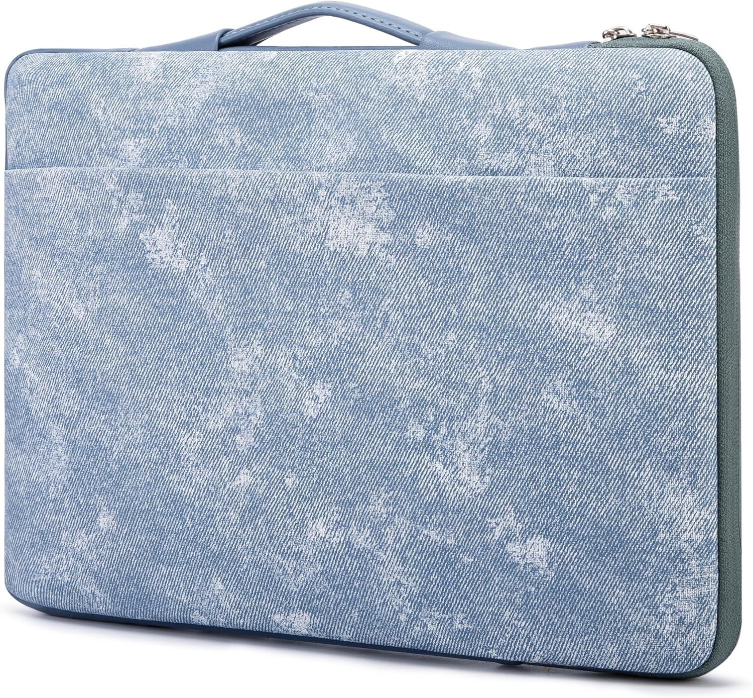 PU Leather 360° Heavy Duty Protective Laptop Sleeve Case for MacBook Air 13 inch