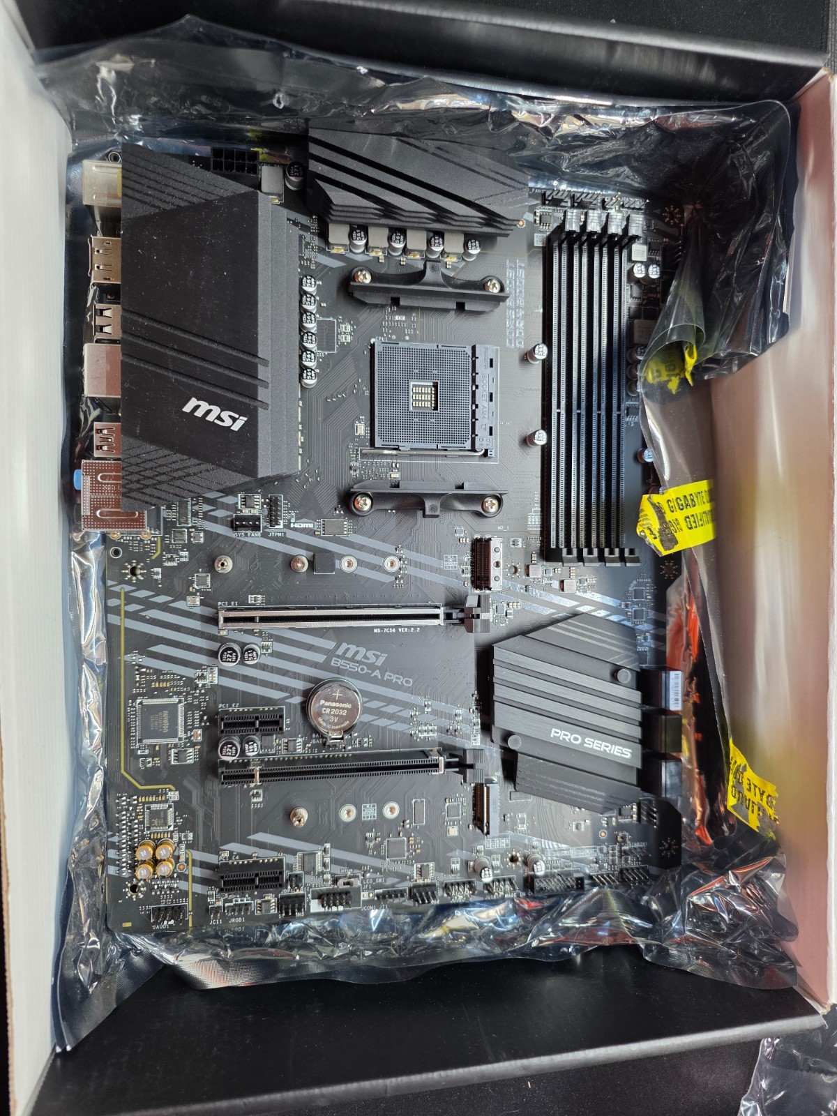 MSI B550-A PRO AMD Socket AM4 DDR4 Desktop Motherboard
