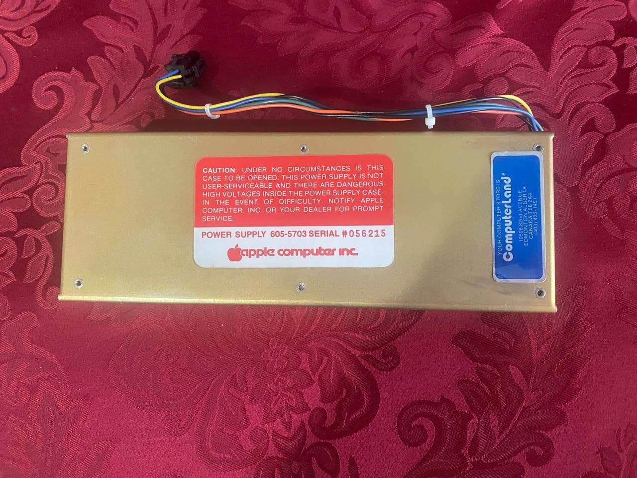 ✅  ⌘ Apple II Plus , IIe Computer Power Supply Working
