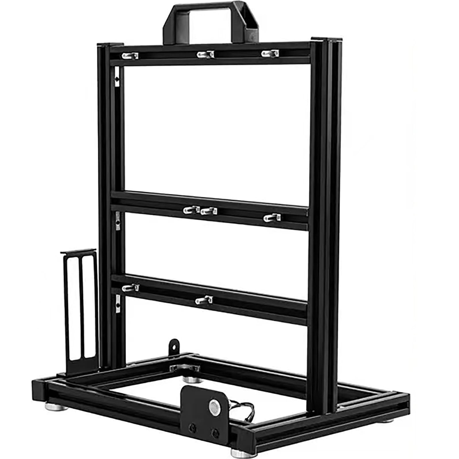 PC Test Bench Motherboard Case, Aluminum Open Frame Computer Case Rack Bracke...