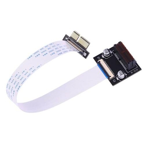 PCI-E X1 Extension Adapter PCI Express X1 Low Profile PCIe X1 to X1 Cable