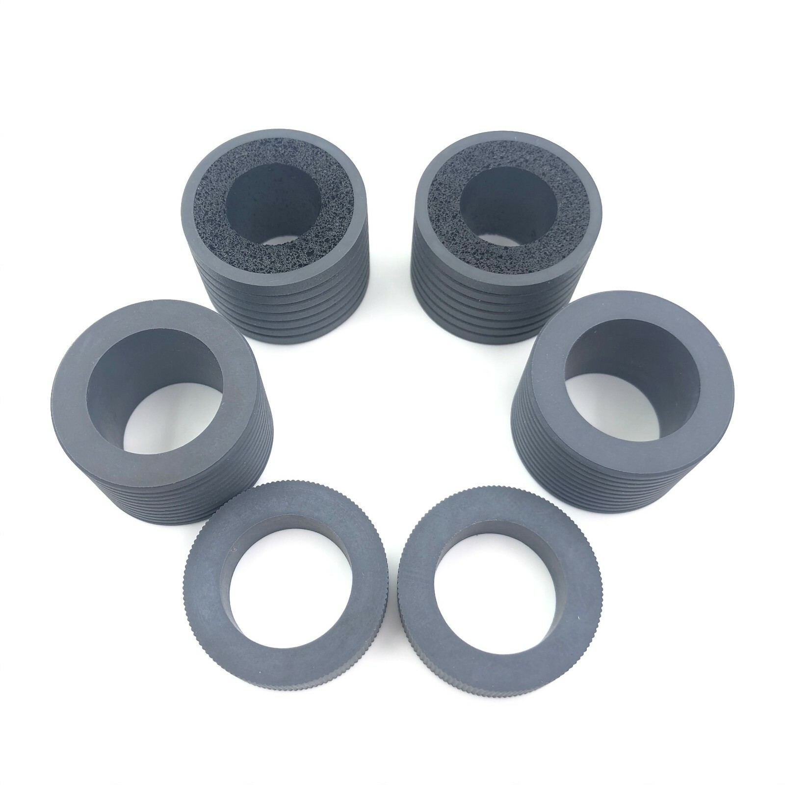 10X PA03575-K013/12/11 Pick Brake Separator Roller Tire Fujitsu fi-6800 fi-6400