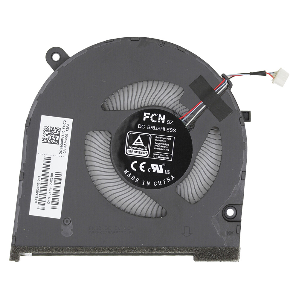 For HP Spectre x360 16-F 16T-F Original CPU GPU Cooling Fan 16-F0013DX 0023DX