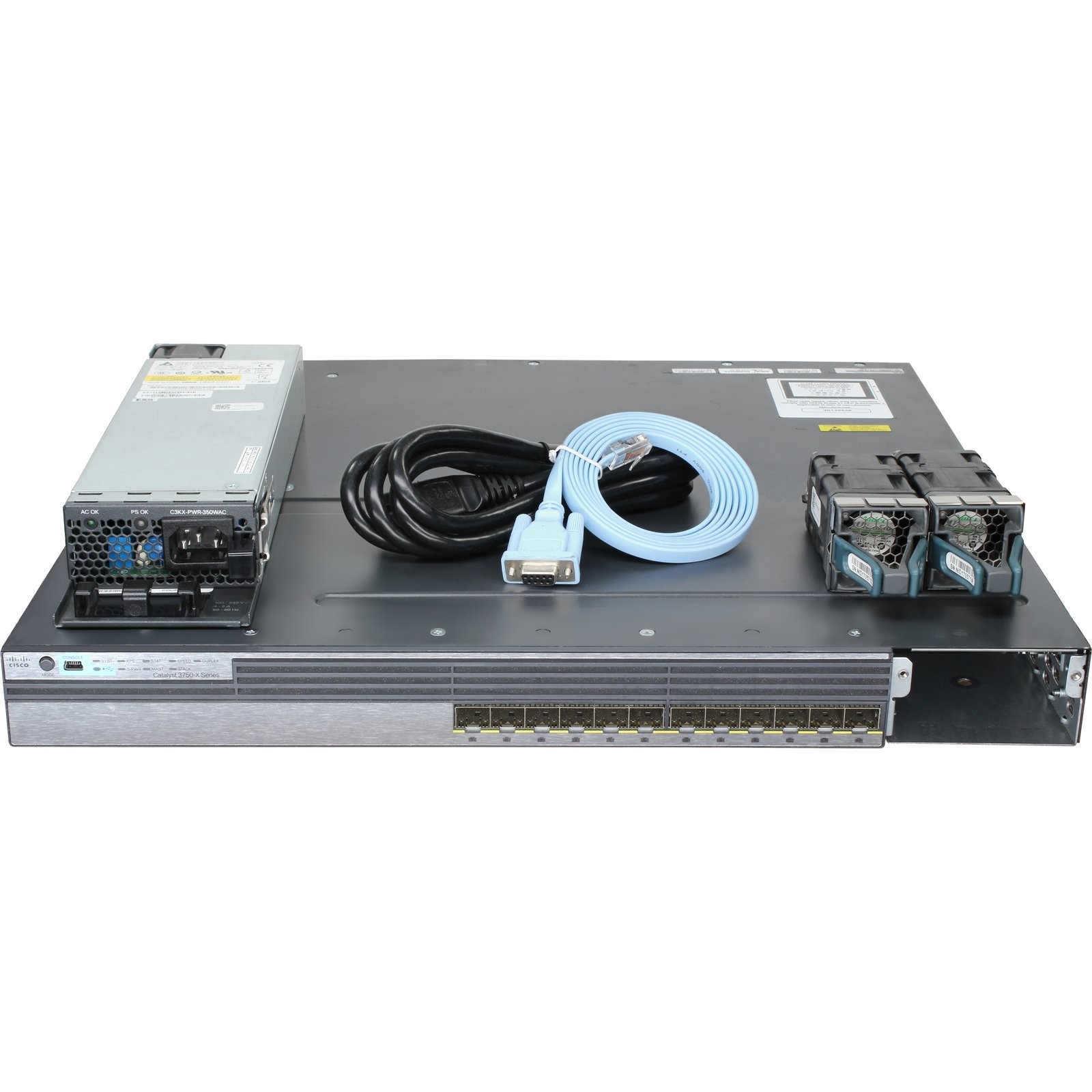 Cisco Catalyst WS-C3750X-12S-E 12P 1GbE SFP Switch