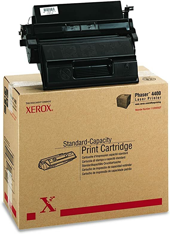 XEROX 113R00627 ORIGINAL BLACK TONER FOR XEROX PHASER 4400 (10,000 PG)