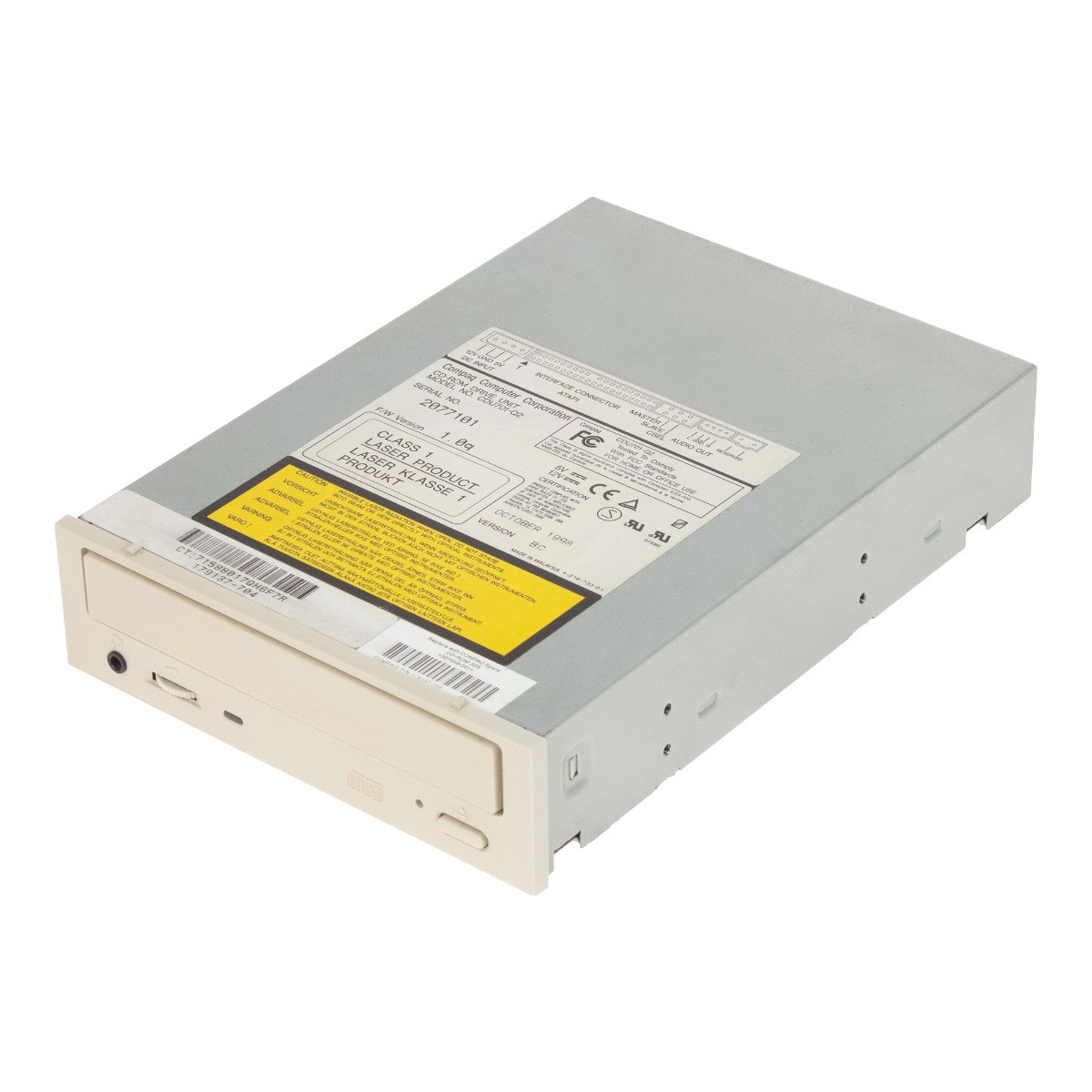 Internal Drive COMPAQ CDU701-Q2 327659-001 CD-ROM Drive IDE 5.25 Inch