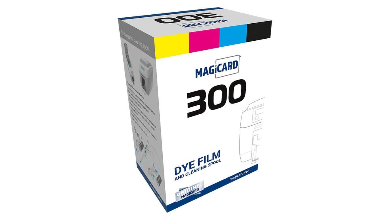 #MC250YMCKOK - Color Ribbon for Model 300 Printer, Makes 250 Cards