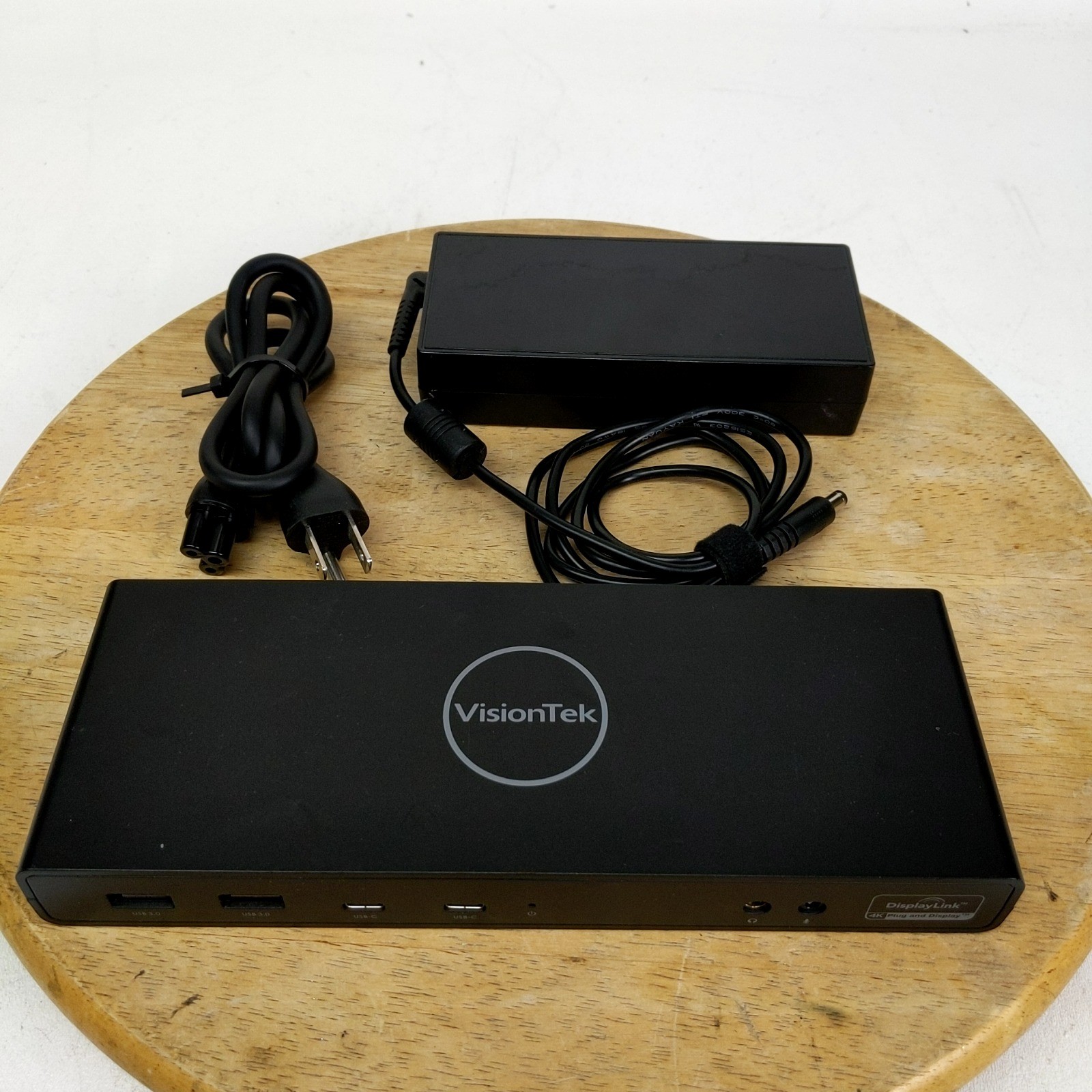 VisionTek VT4510 Dual Display Docking Station with Power Supply
