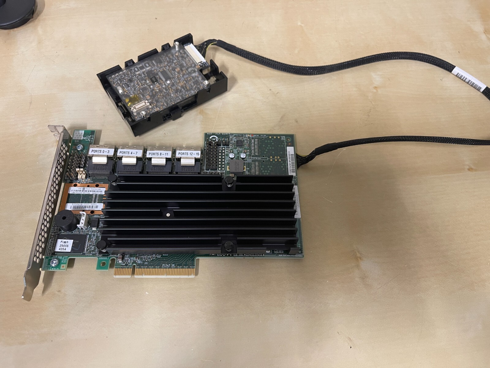 ** Intel RS2WG160 SAS / SATA RAID Controller Card