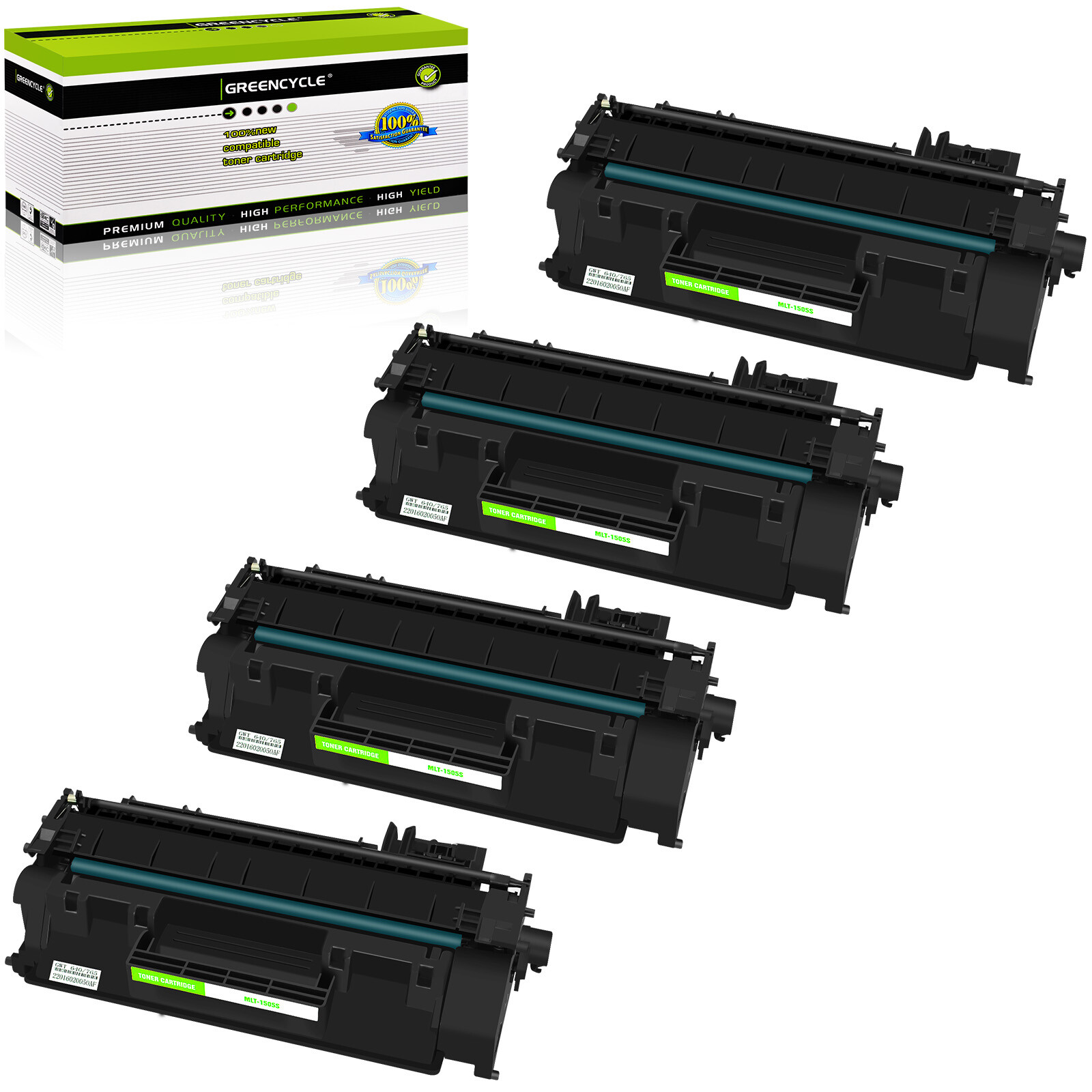 4 Pack CE505A 05A New Toner Fit for HP LaserJet P2035n P2035 High Quality