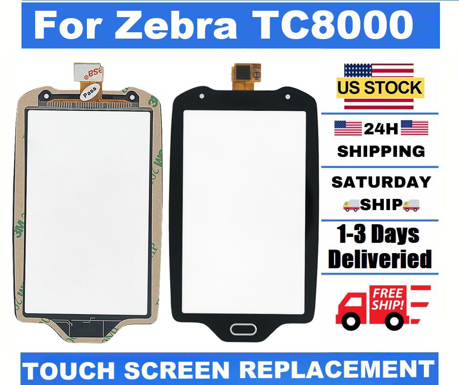 TC8000 Digitizer Touch Screen Replacement For  Zebra TC8000 TC80N0 USA