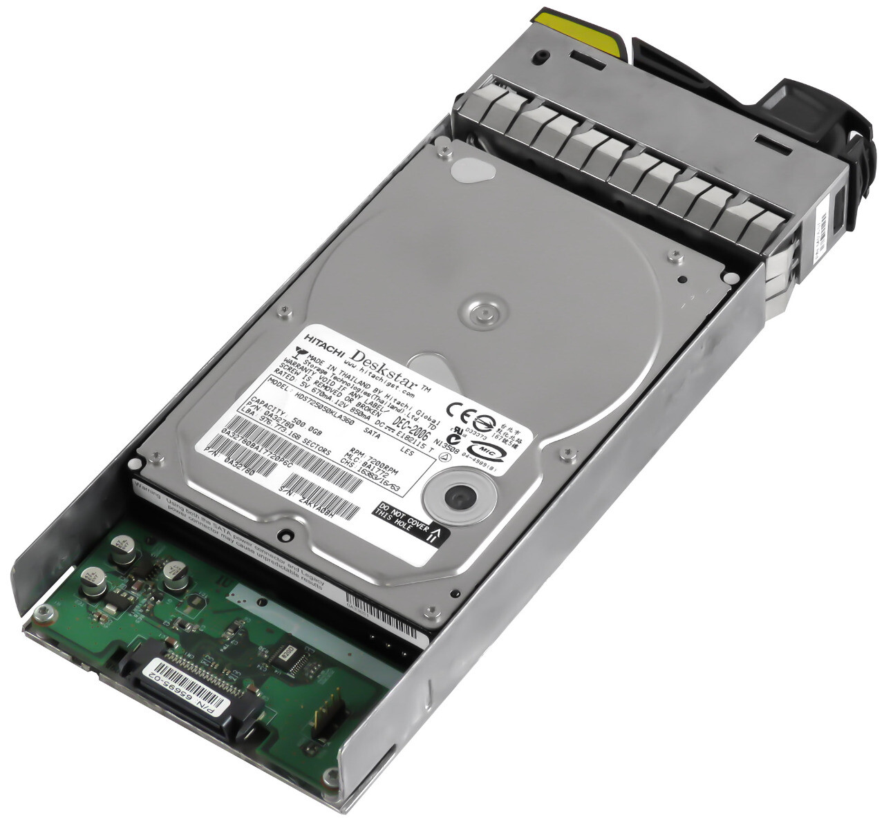 HARD DRIVE NetApp 108-00088 + A1 HDS725050KLA360 500GB 7.2K 16MB FC 3.5'' 
