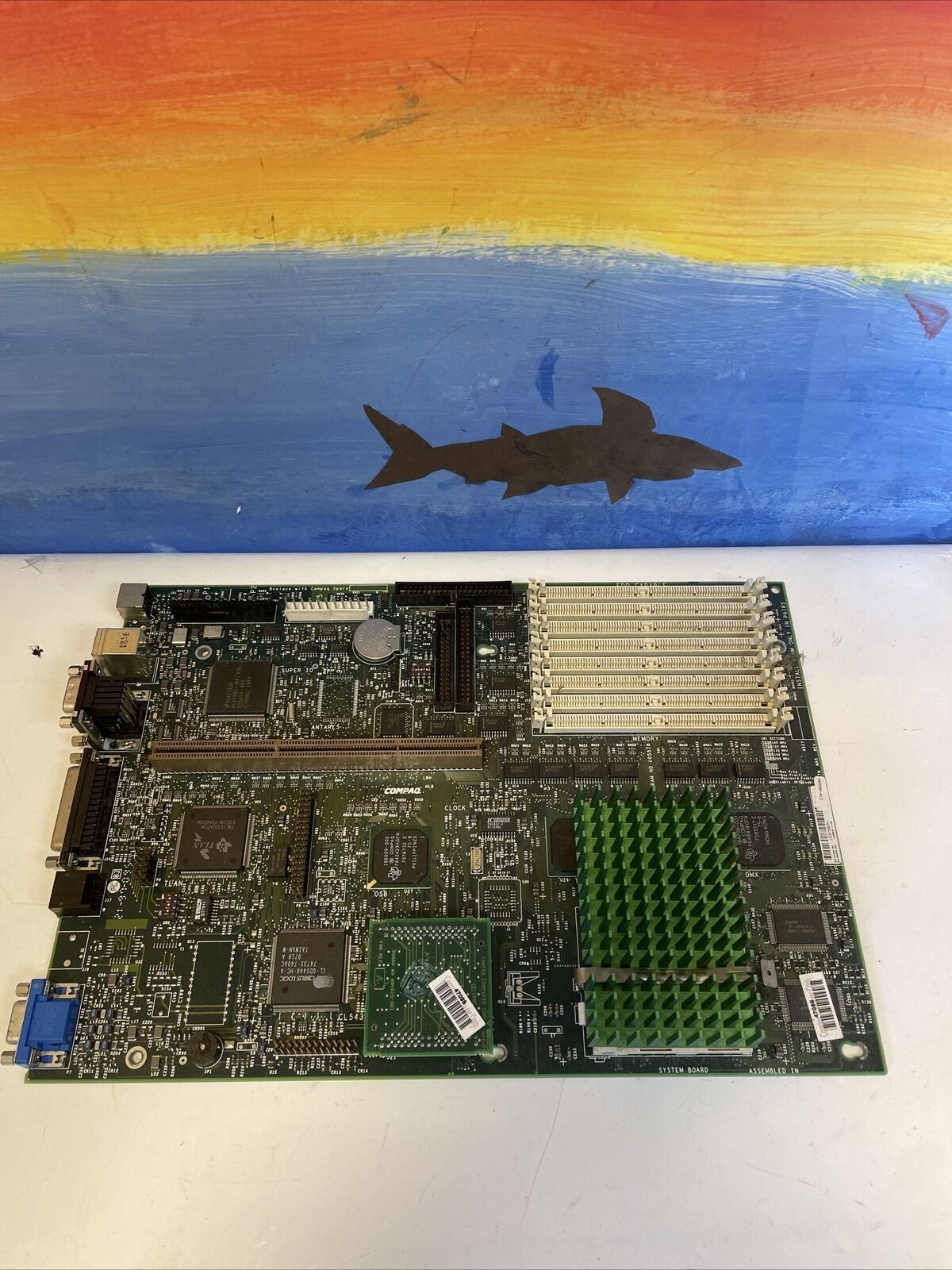 COMPAQ 247382-001 SYSTEM BOARD MOTHERBOARD WITH CPU