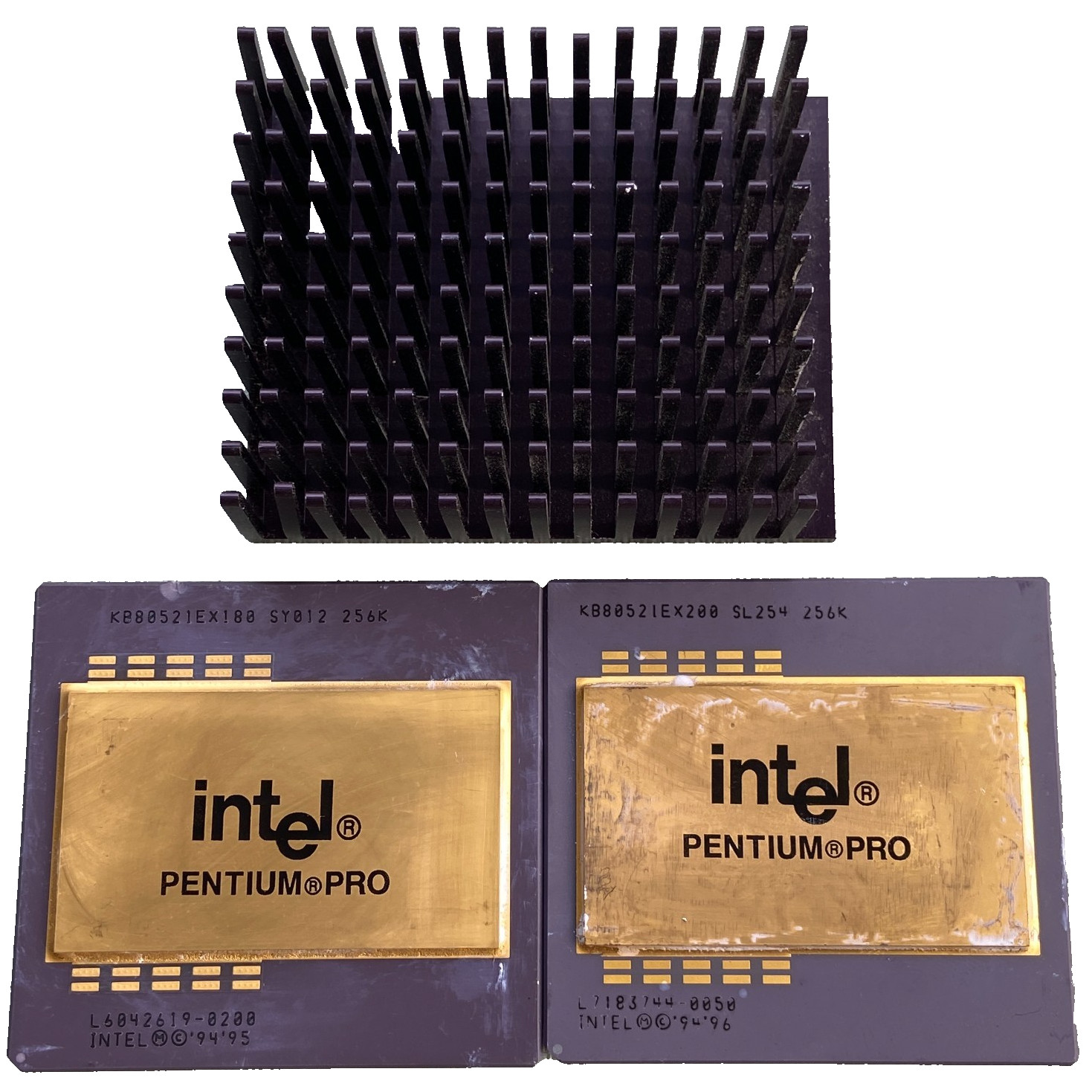 Intel Pentium Pro CPU Processor KB80521EX180 180MHz 200MHz 256K L2 Socket 8 Lot2