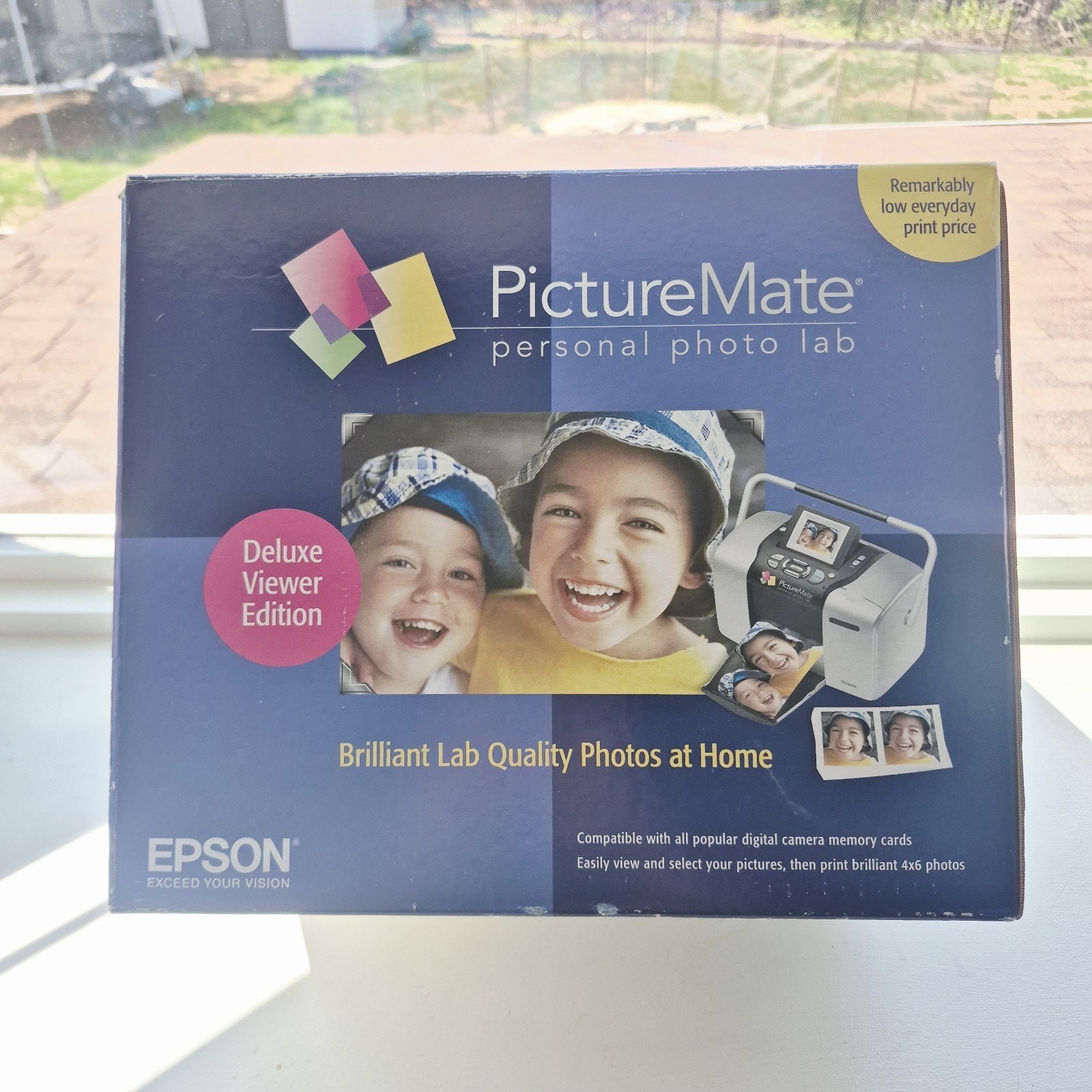 Epson PictureMate Deluxe Digital Photo Printer Photo Lab Brand New Sealed NIB