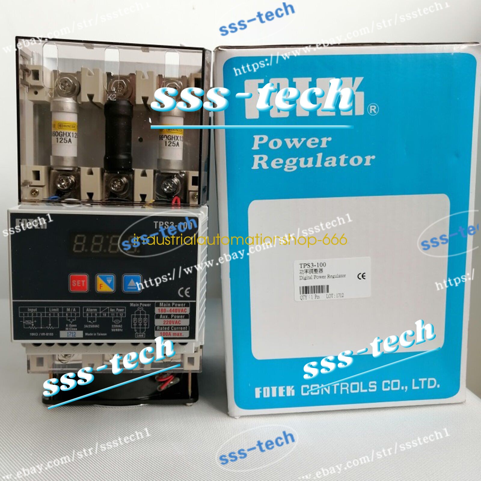 1PC New FOTEK TPS3-100 power regulator Via DHL or FedEX