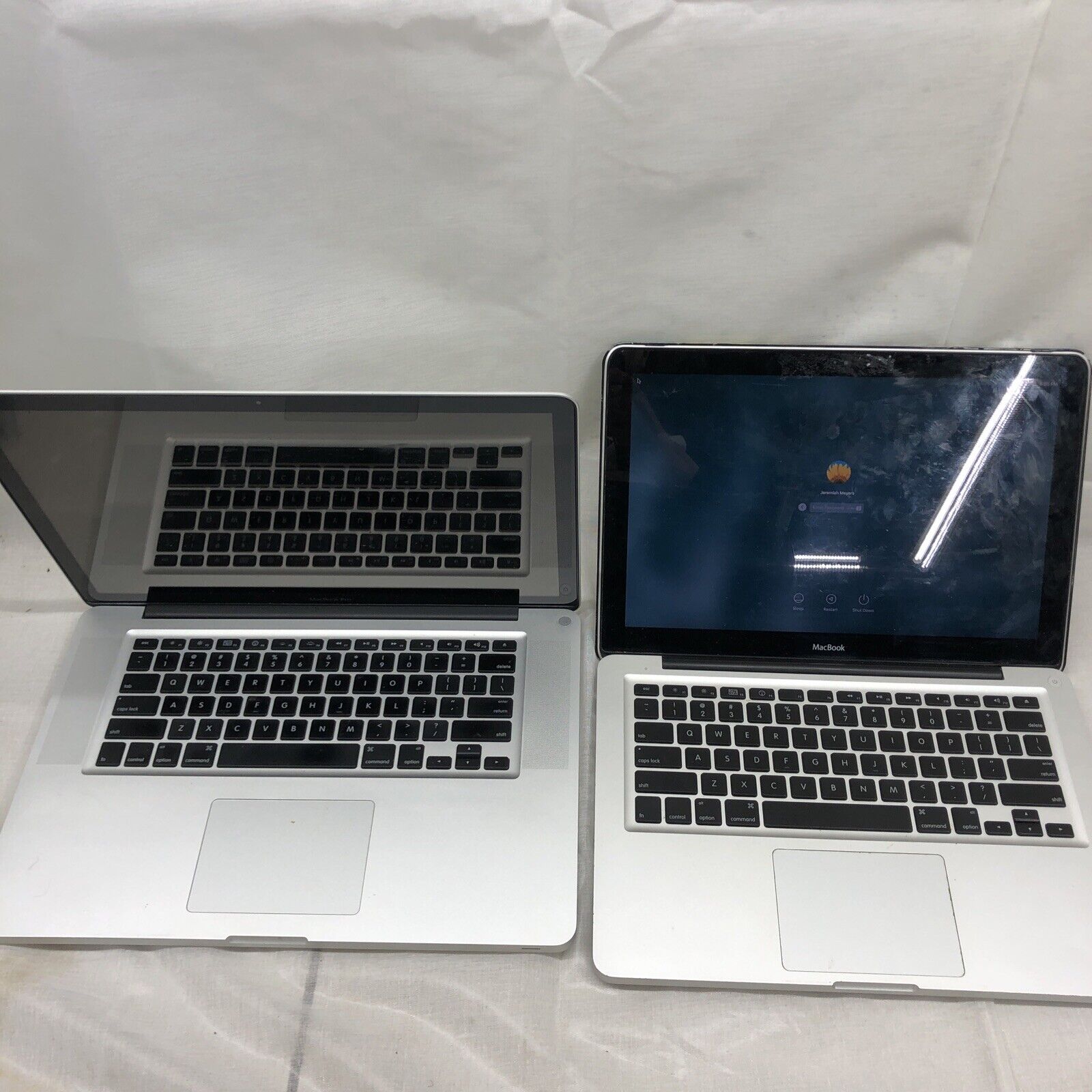 2x Lot MacBook & Macbook Pro For Parts Or Repairs Only 