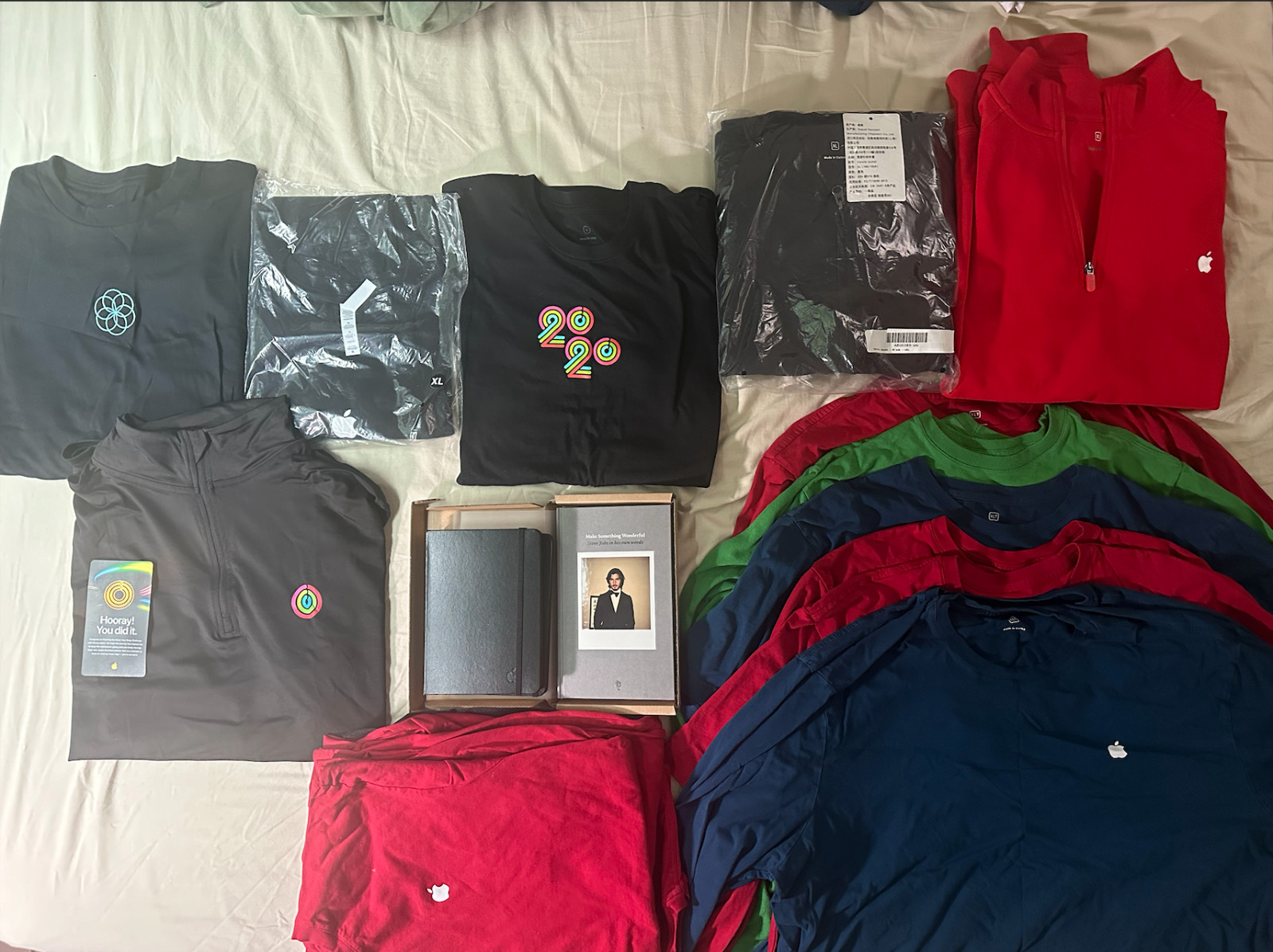 Limited Edition collection of Apple employee Memorabilia and Exclusive Clothing