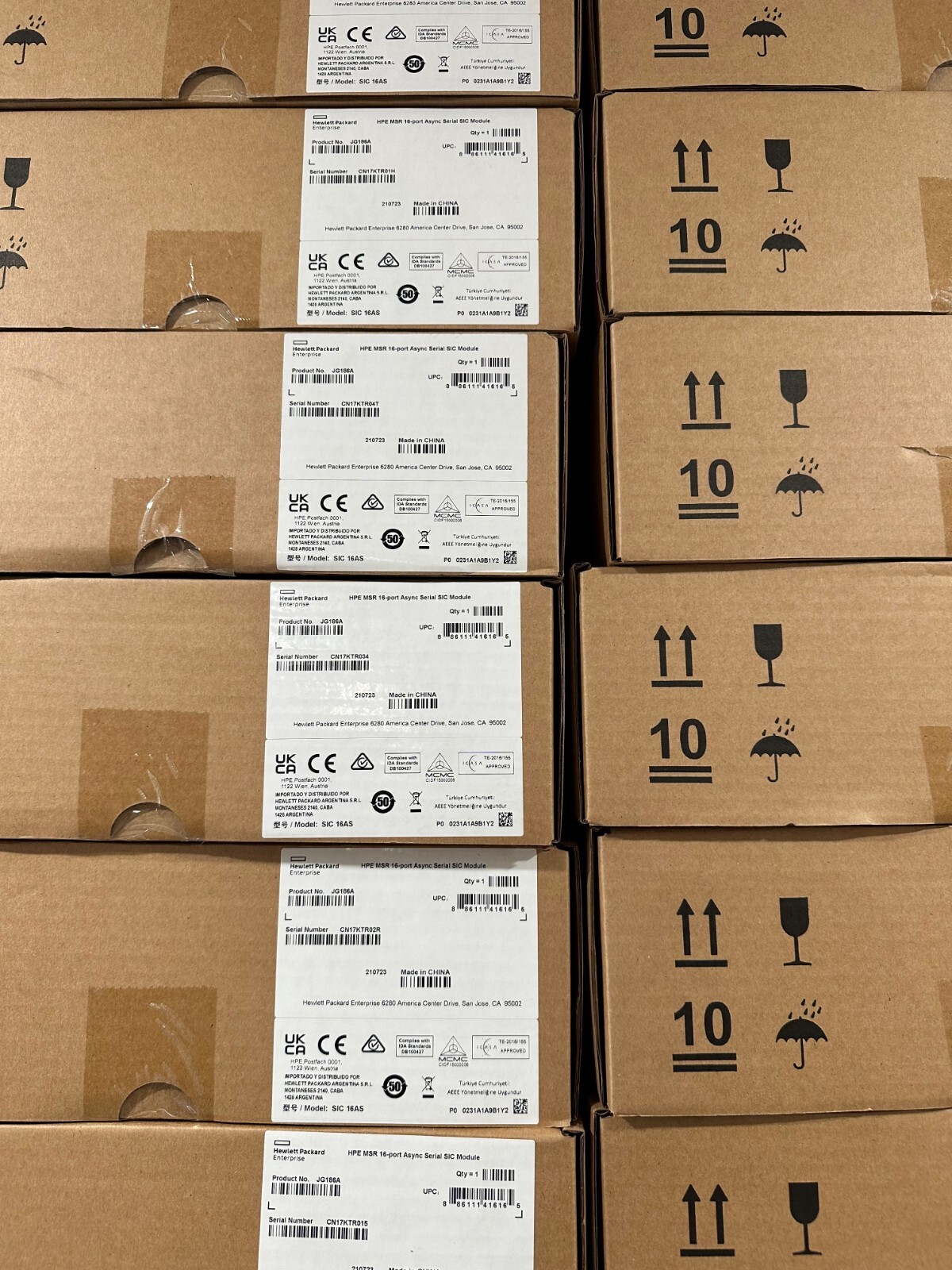 JG186A HP Serial Interface Module - Brand New Sealed