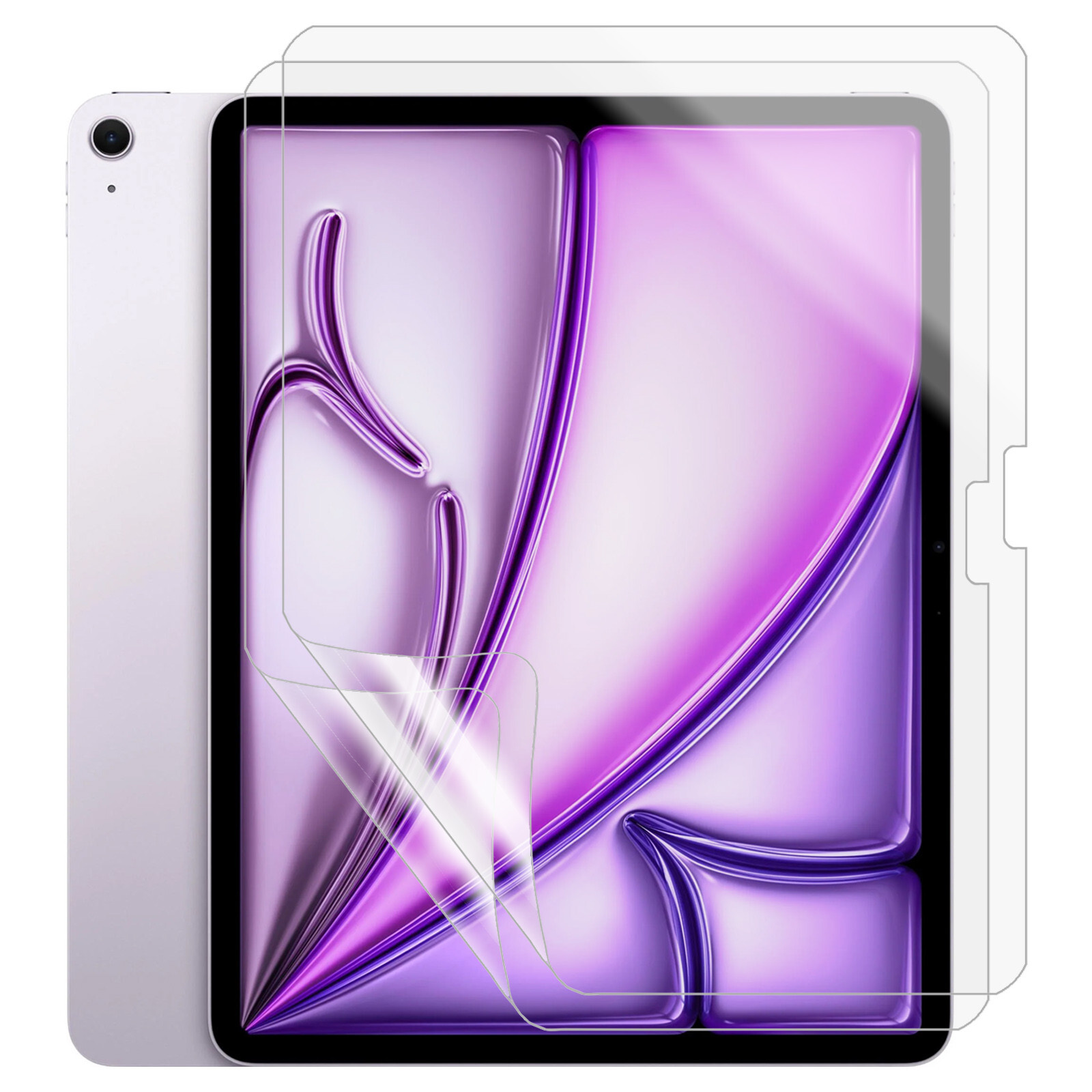 2pcs Soft Pet Film Screen Protector for Apple iPad Air 13 Inch 6th Gen 2024 2025