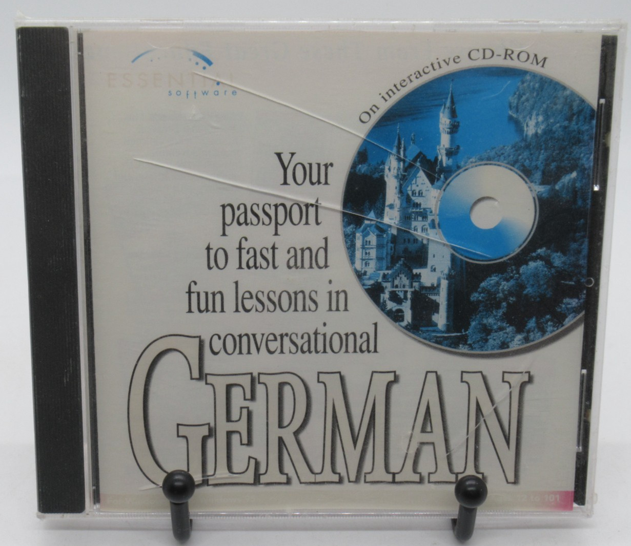 YOUR PASSPORT TO FAST & FUN LESSONS IN CONVERSATIONAL GERMAN PC CD-ROM, ESSENTIA