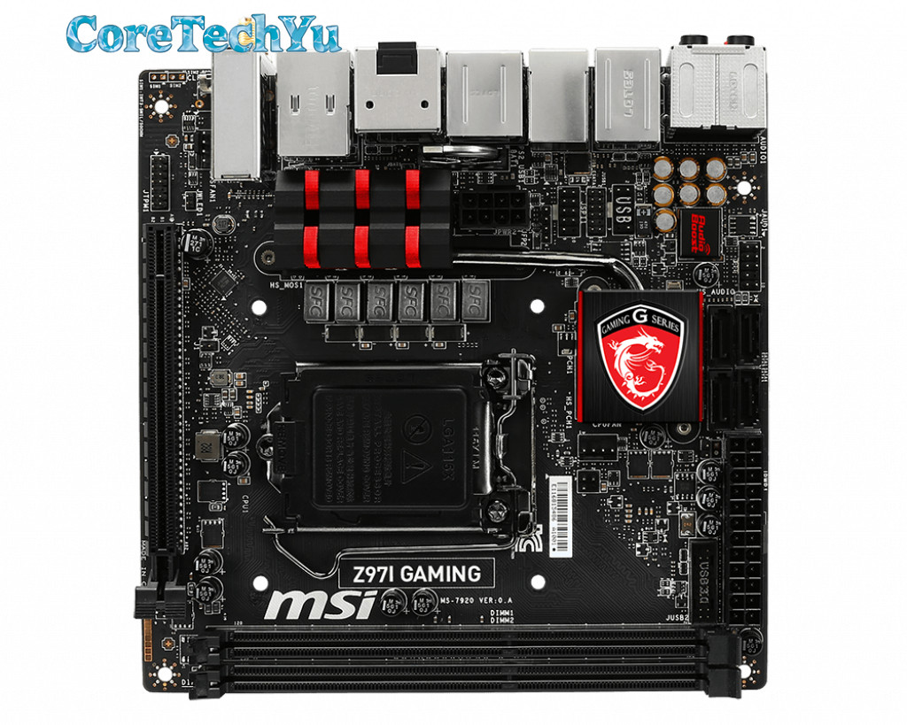 For MSI Z97I GAMING AC motherboard Z97 LGA1150 DDR3 16G DP+HDMI M-ITX Tested ok/