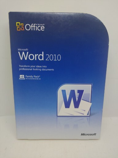 Microsoft Word 2010 Home And Student Complete Product - 3 PC Family Pack