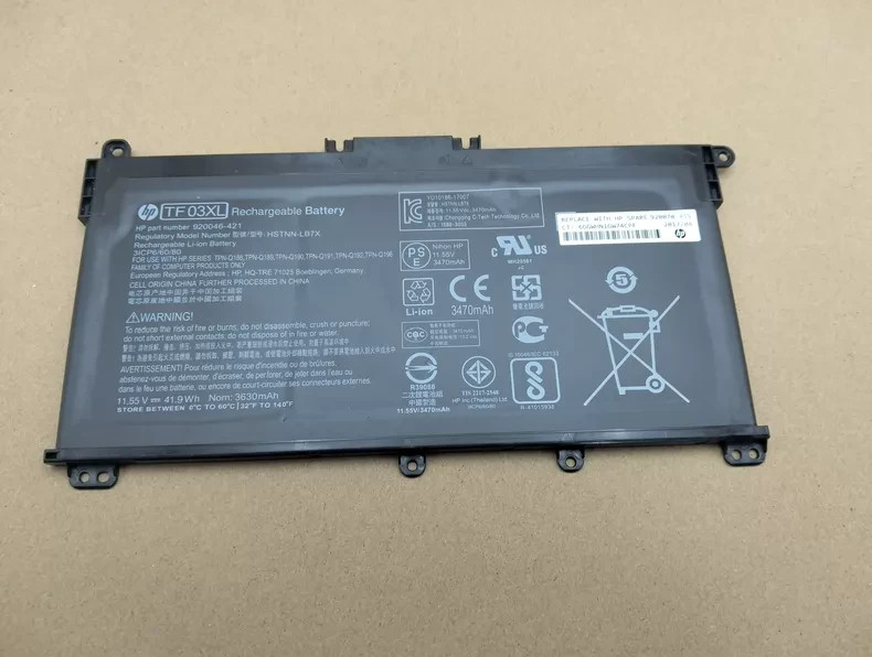 OEM Battery TF03XL For HP Pavilion 920070-855 920046-121 920046-421 920046-541
