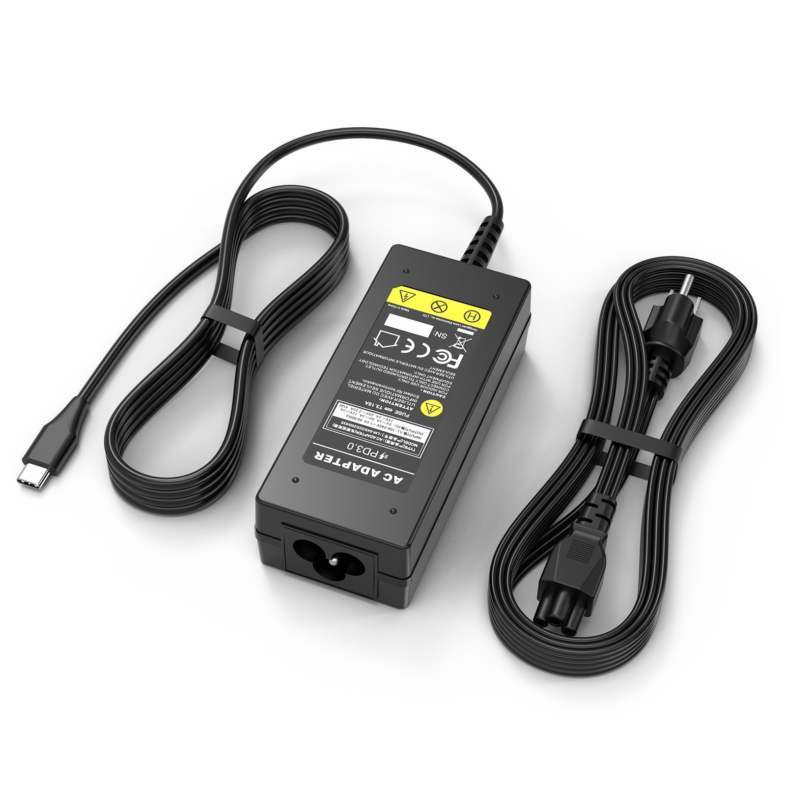 PD 45W/65W/90W USB C Type C Adapter Charger For Lenovo HP Macbook Samsung Dell