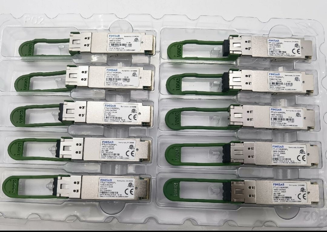 1PC Genuine FTLC1152RGPL FINISAR 100G CWDM4 2KM 1300nm SMF QSFP28 TRANSCEIVER