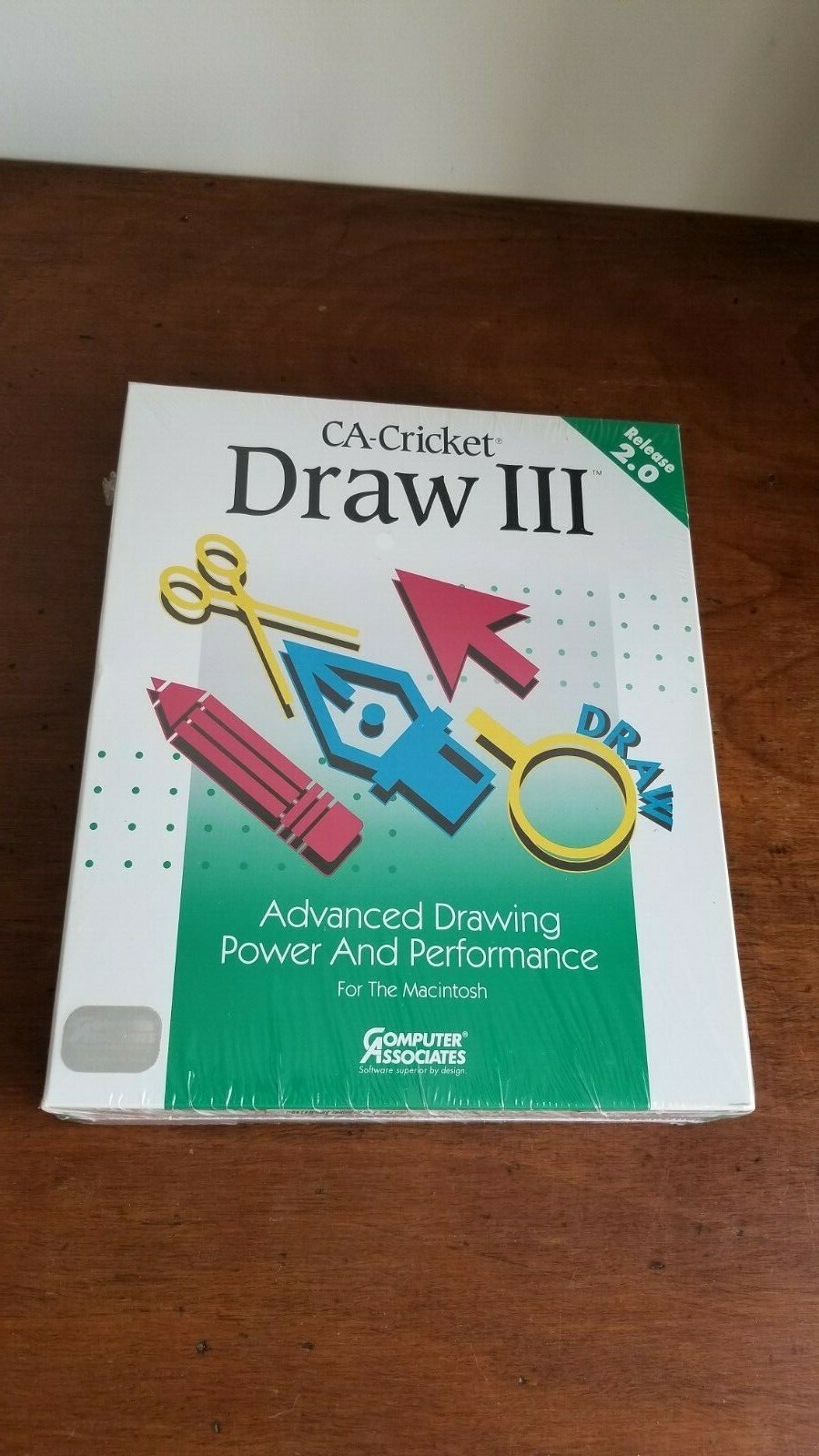 NEW SEALED CA-CRICKET GRAPH III EDUCATIONAL EDITION MACINTOSH 3.5" SOFTWARE