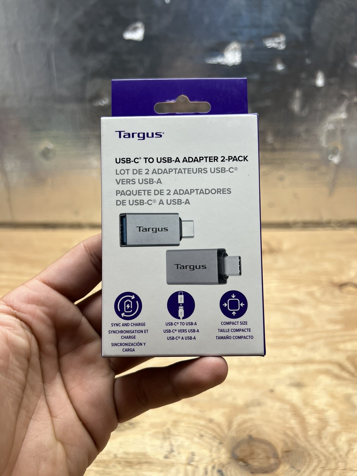 Targus USB-C to USB-A Adapter - 2pk