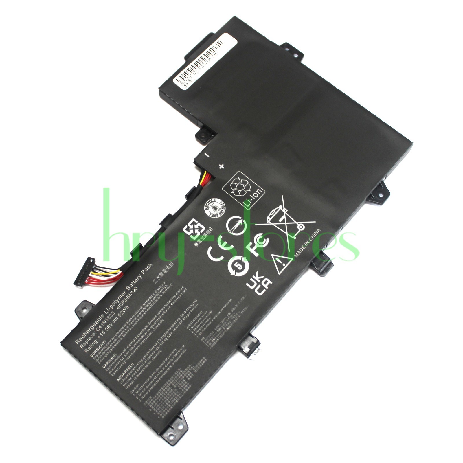 New C41N1533 52WH Battery for Asus ZenBook Flip UX560UX UX560UQ Q534U Q524U