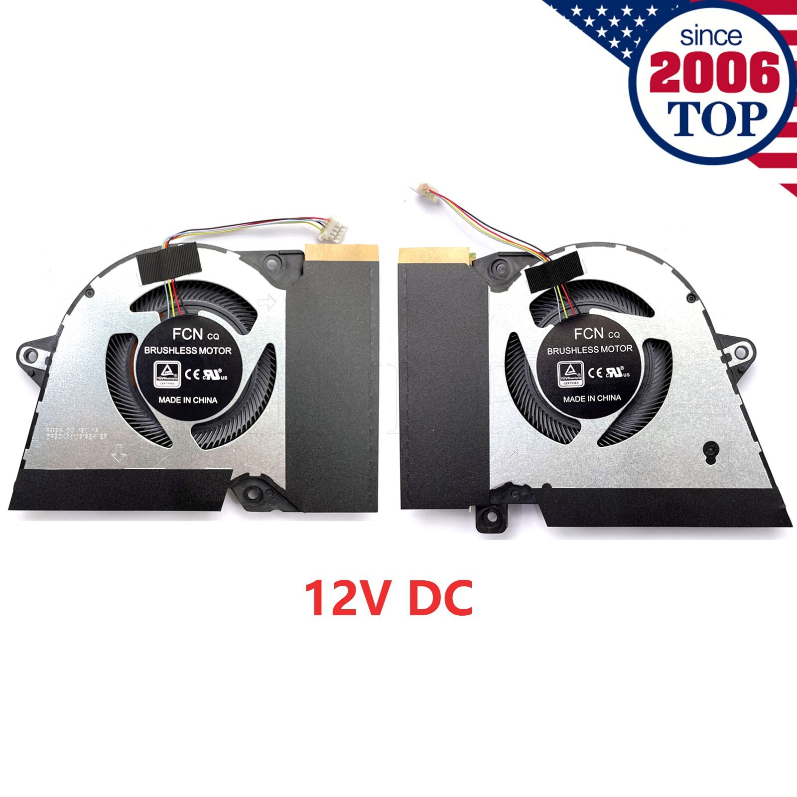 New CPU+GPU 12V Fan for ASUS ROG Zephyrus G14 GA401I GA401IV FMBC