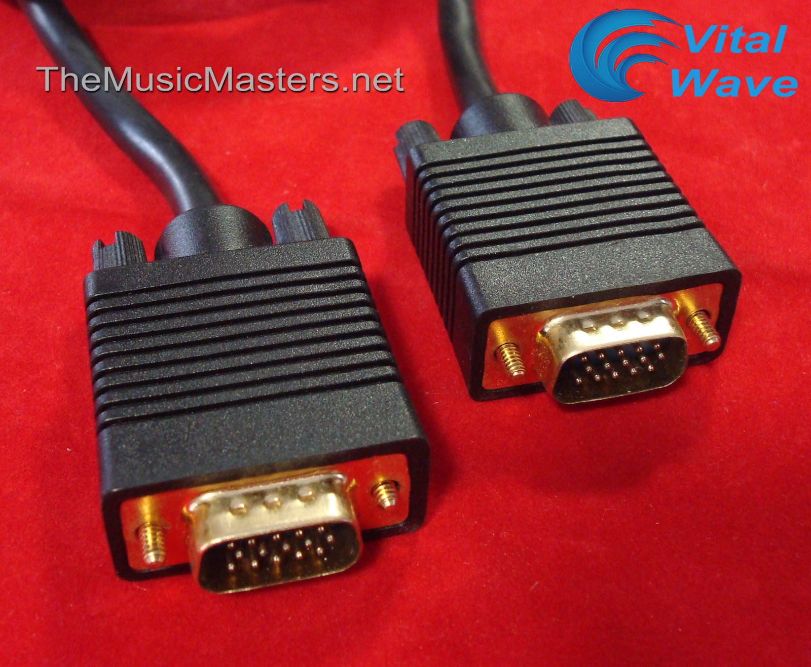 15' ft VGA SVGA Cable M-M PC Video Monitor Projector Display HQ Cord Wire VWLTW