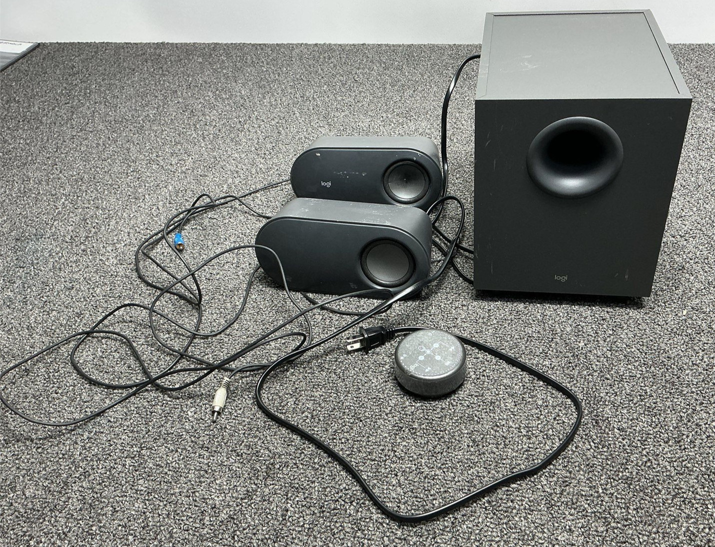 Logitech Z407 80W Computer Speakers 2.1 Bluetooth Subwoofer Wireless Dial PARTS