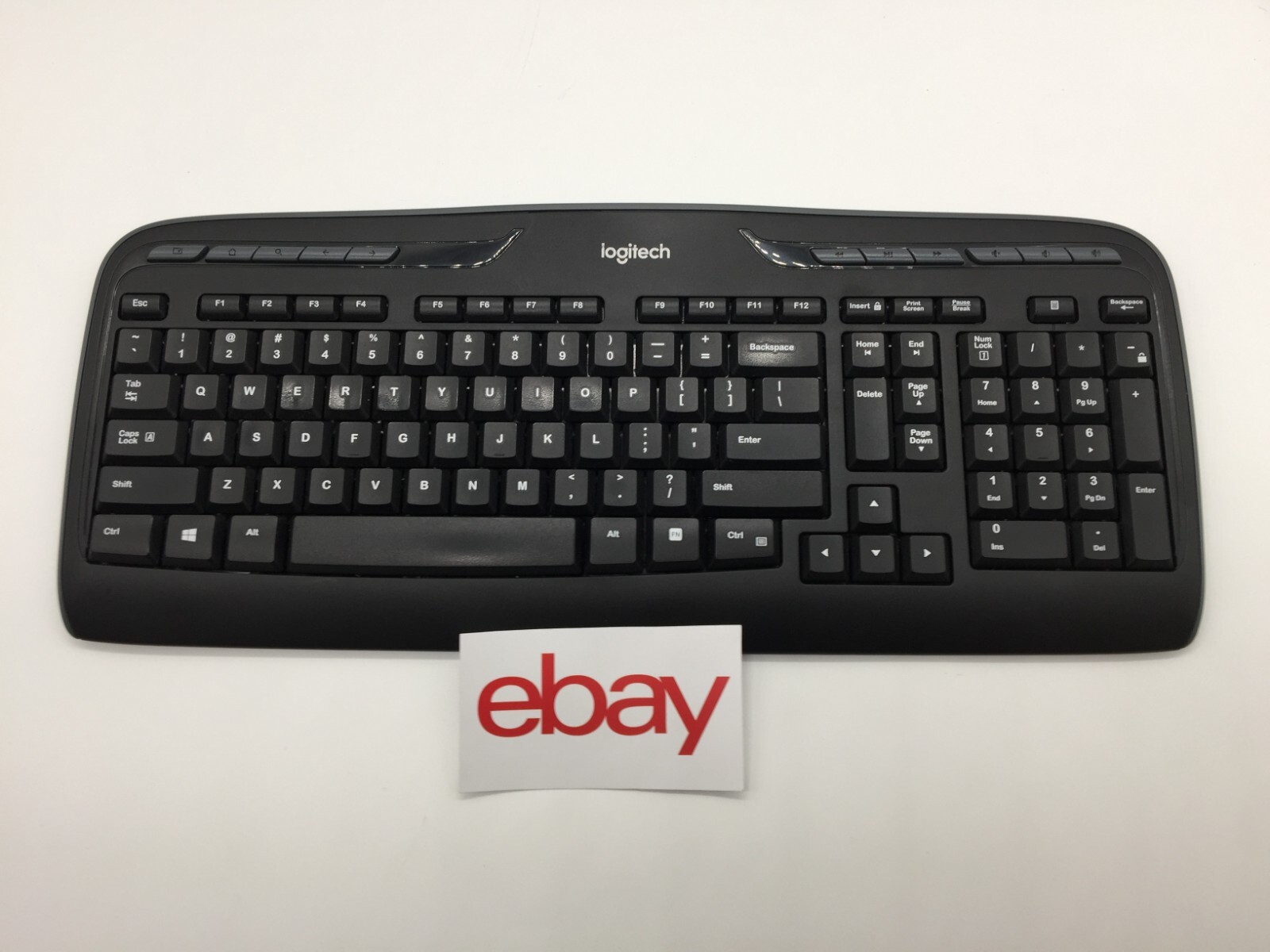 Logitech MK320 Wireless Black Keyboard Only No Receiver Y-R0067 FREE S/H