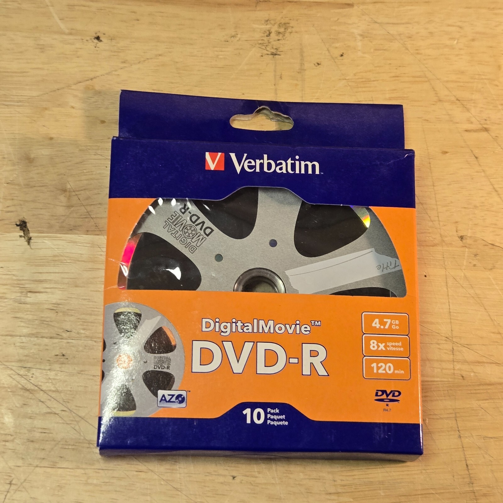 Verbatim 97946 DigitalMovie DVD-Rs 120 Minute - 10 Pack - missing 2