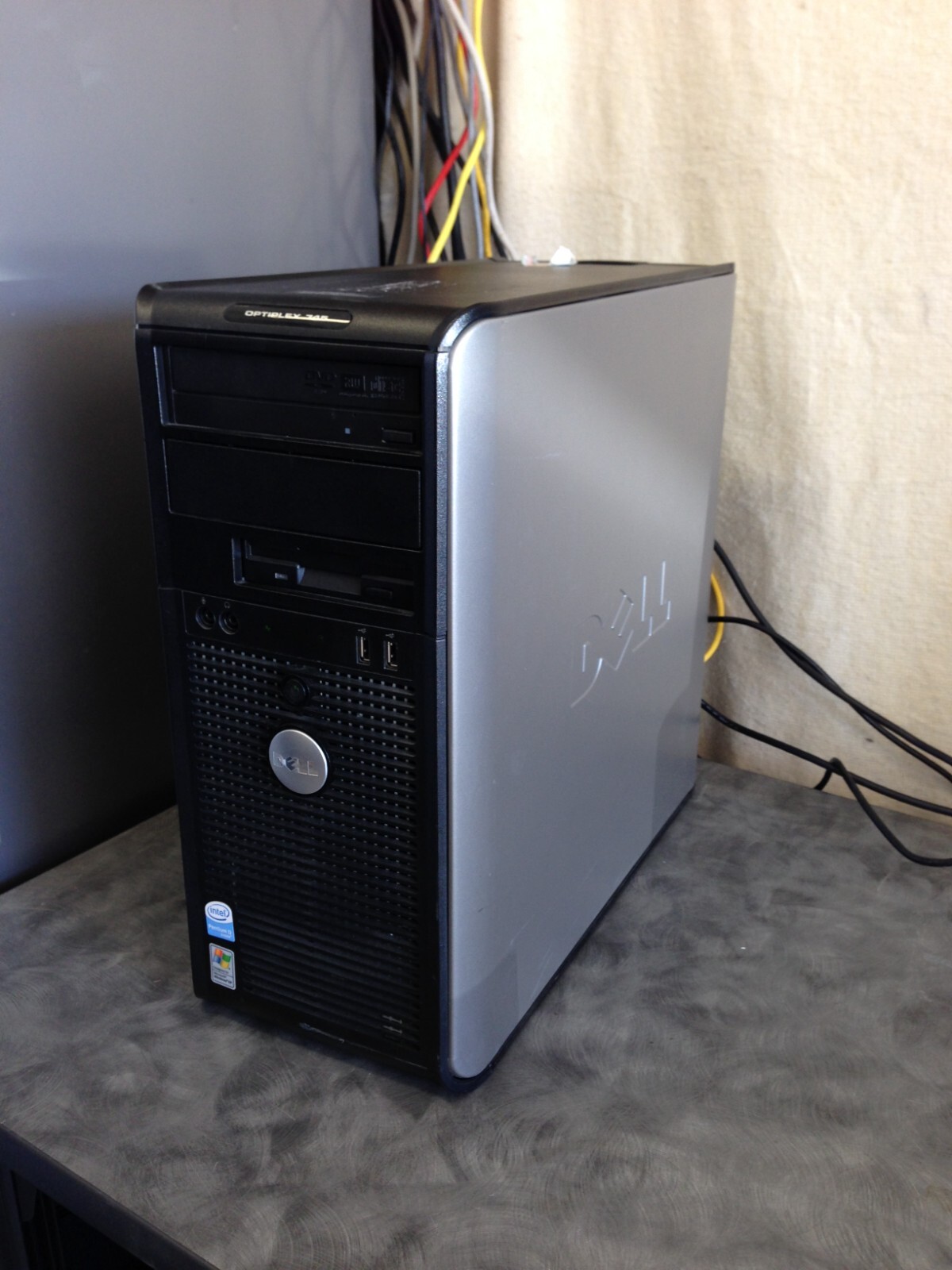 Windows XP Desktop computer CPU Dell Optiplex 3GB ram 500GB Fast Duo Core 32 bit